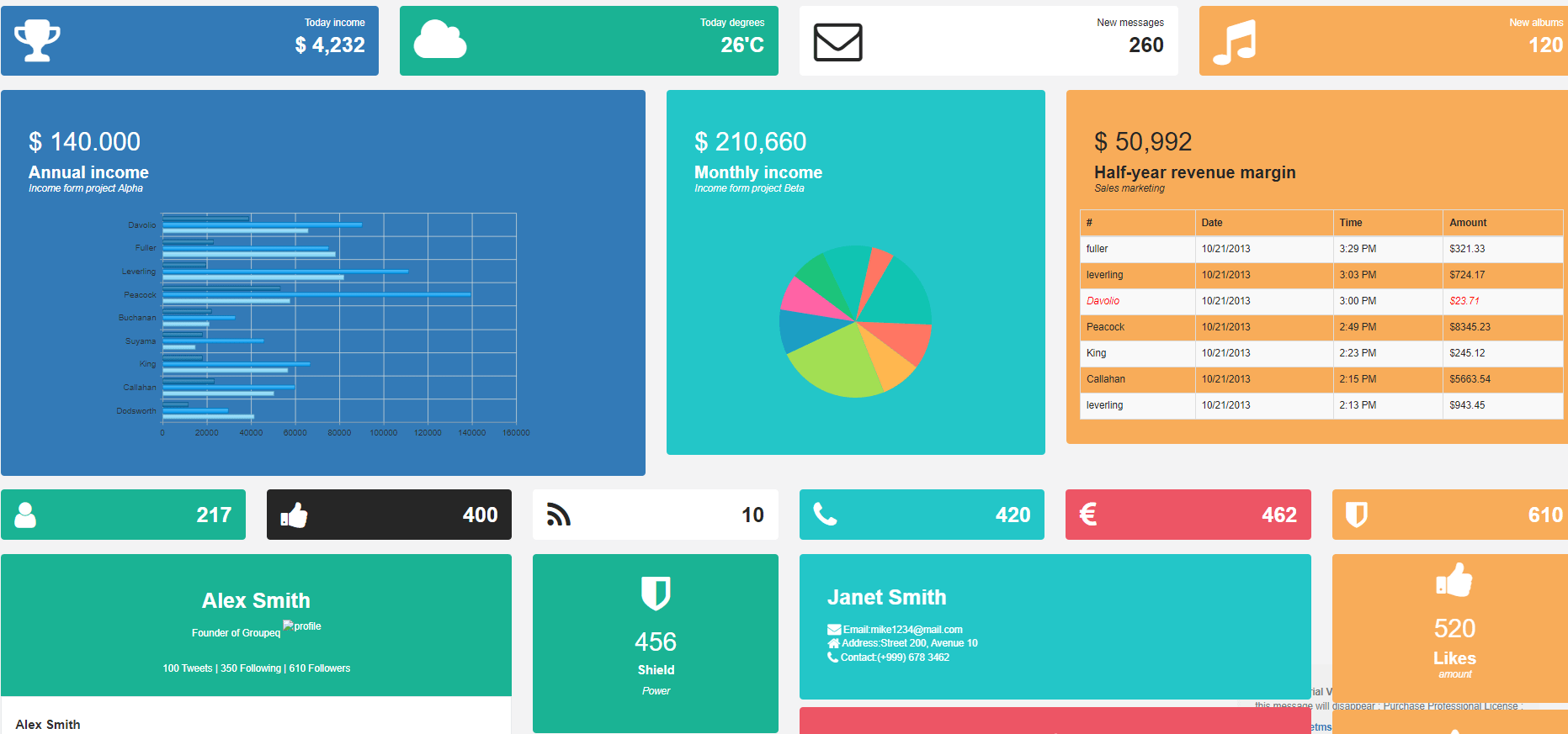 Ms4Designer Dashboard 4