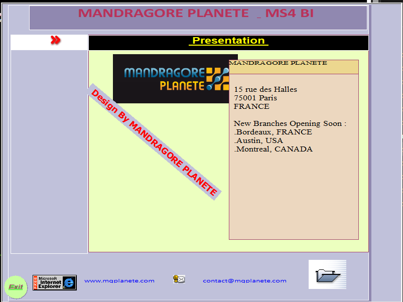 MS4BI windows 2